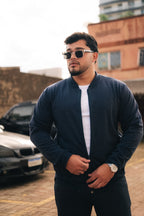 Jaqueta Moletom Bomber