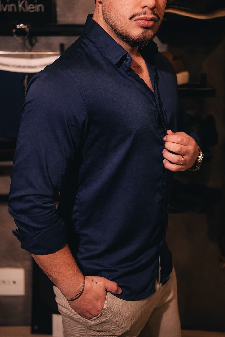 Camisa Social Hauco F.De Bambu