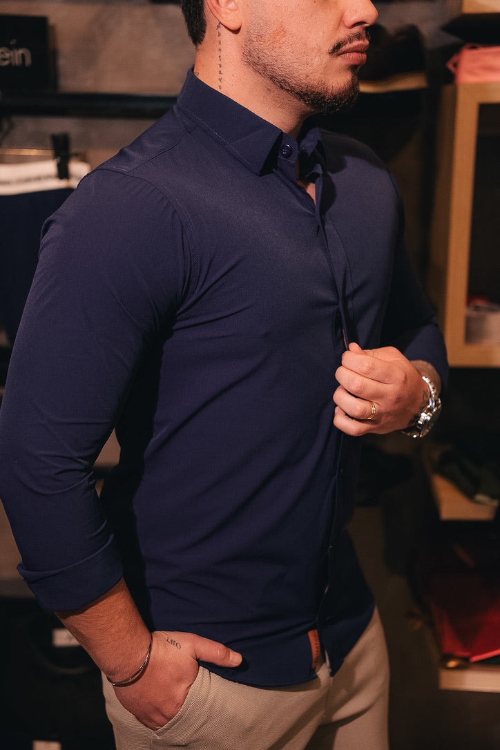 Camisa Social Paladhos Tecnologica
